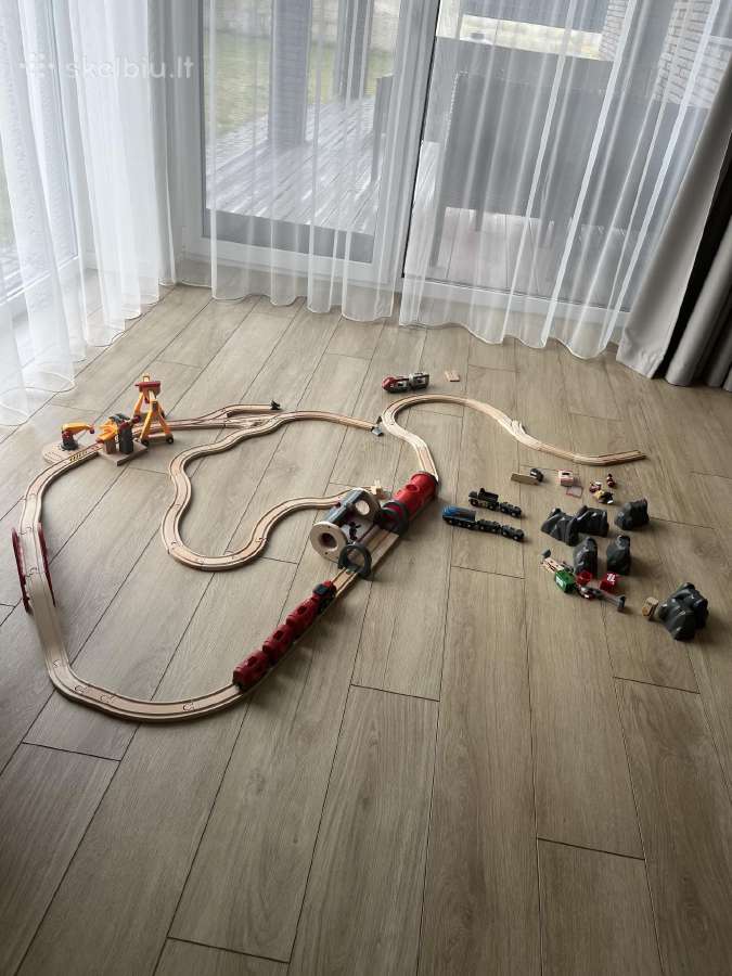 Du Brio traukinių rinkiniai + 16 papildomų dalių - nuotraukos Nr. 2