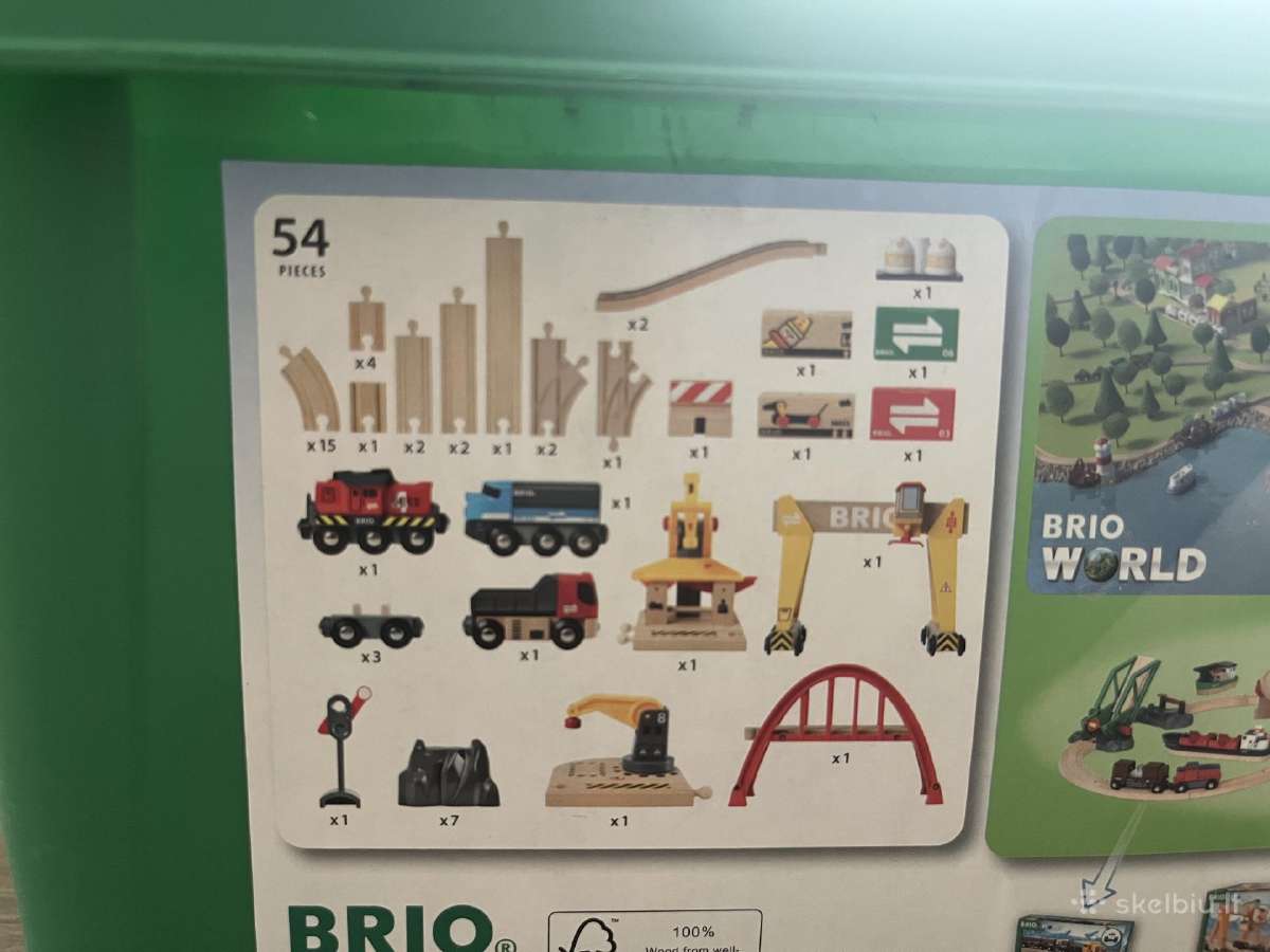 Du Brio traukinių rinkiniai + 16 papildomų dalių - nuotraukos Nr. 5