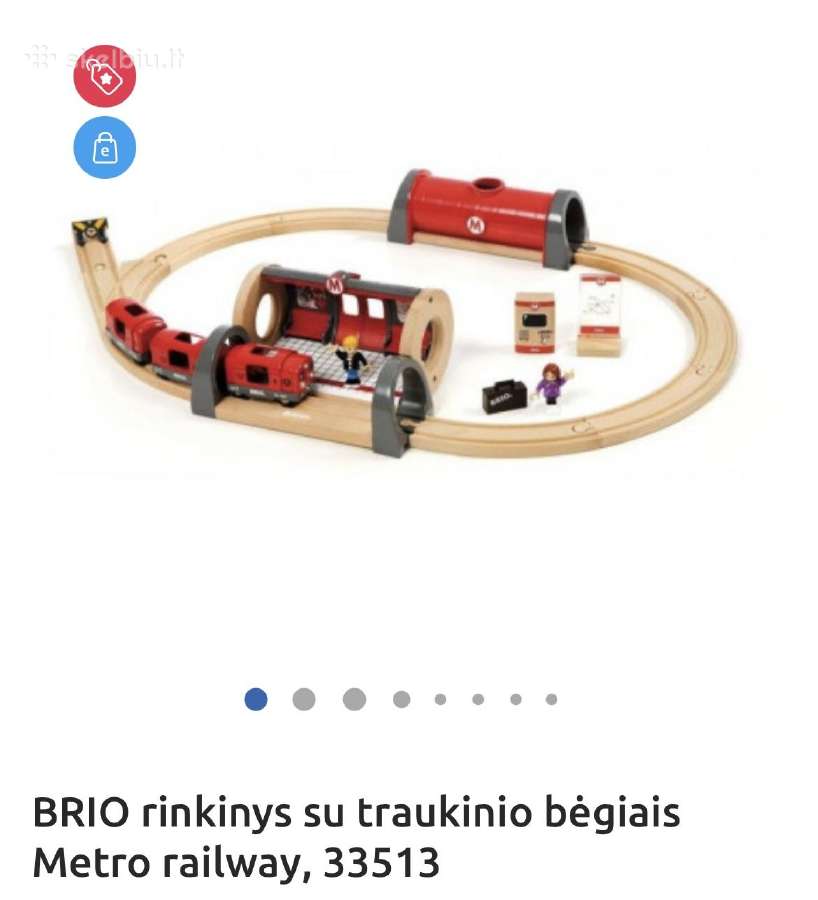 Du Brio traukinių rinkiniai + 16 papildomų dalių - nuotraukos Nr. 7