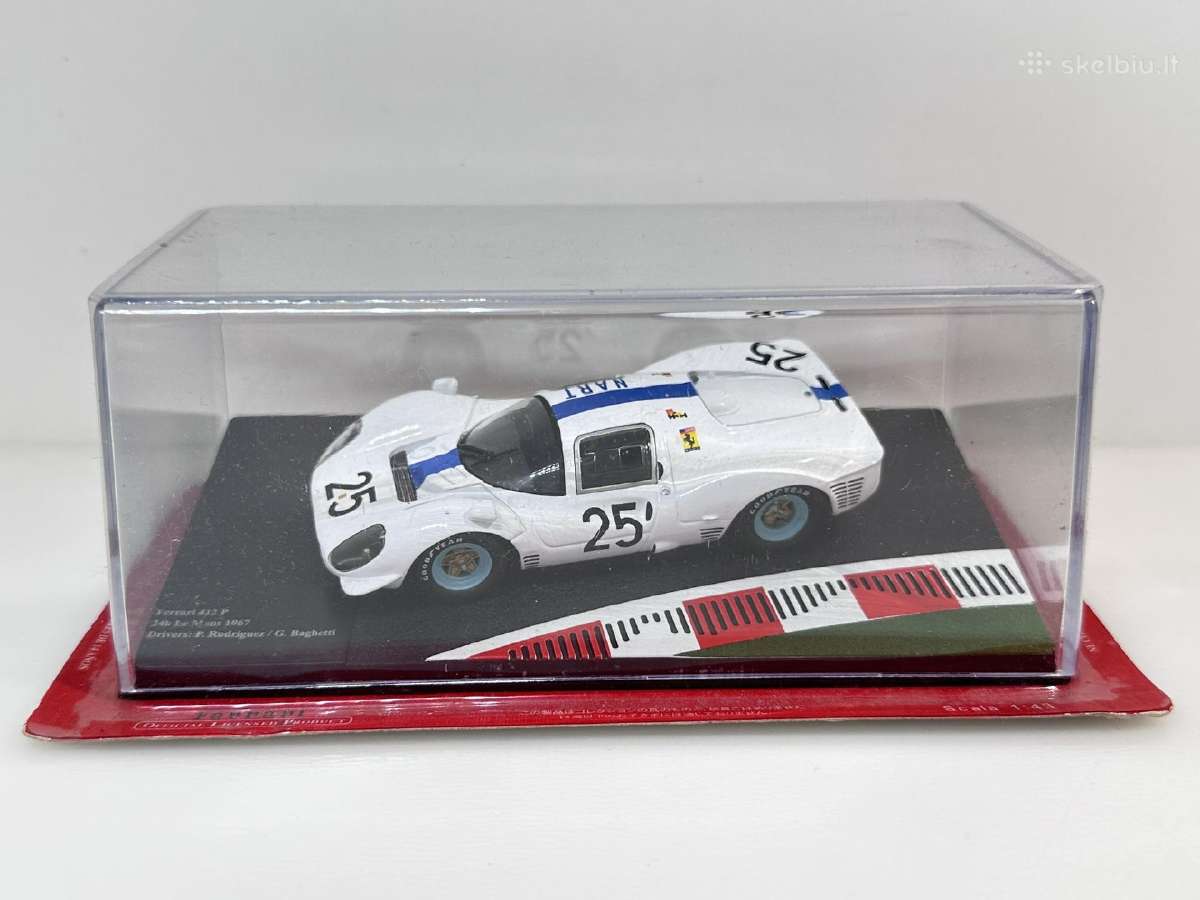 Ferrari 412 P 24h Le Mans 1967 #25 balta 1:43 Ferr - nuotraukos Nr. 2