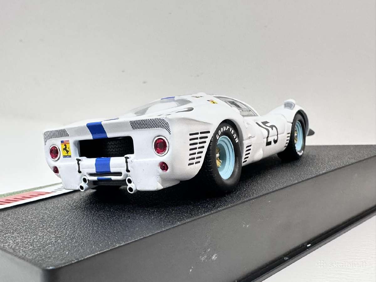 Ferrari 412 P 24h Le Mans 1967 #25 balta 1:43 Ferr - nuotraukos Nr. 6