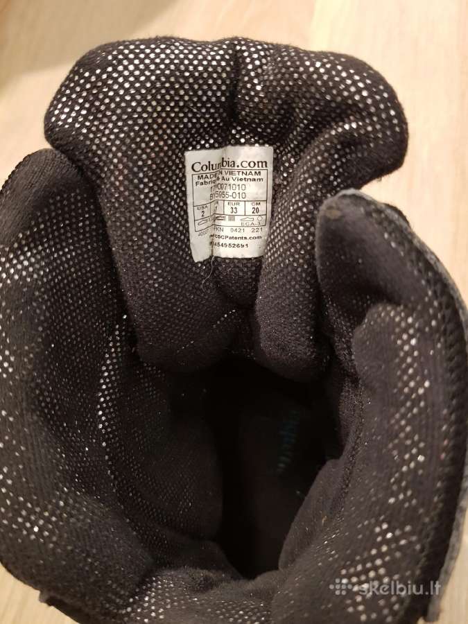 Vaikiški žieminiai batai Columbia Waterproof - nuotraukos Nr. 9