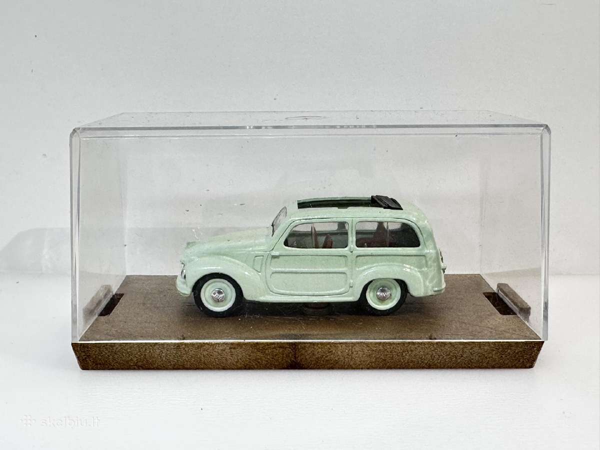 Fiat 500c Belvedere 1951-1955 žalia 1:43 Brumm - nuotraukos Nr. 2