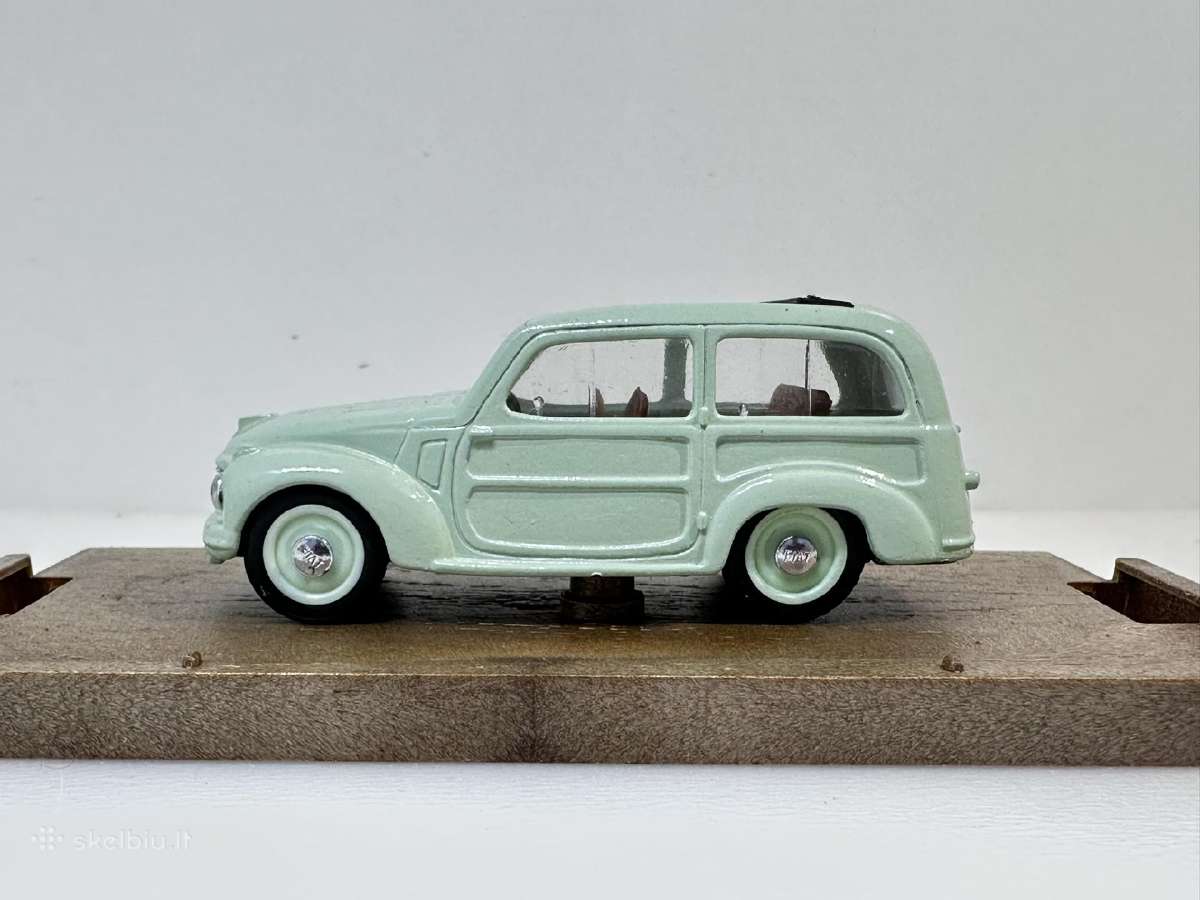 Fiat 500c Belvedere 1951-1955 žalia 1:43 Brumm - nuotraukos Nr. 5