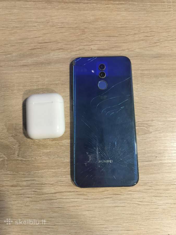 Huawei P20 Lite ir Airpods (dalims / remontui)