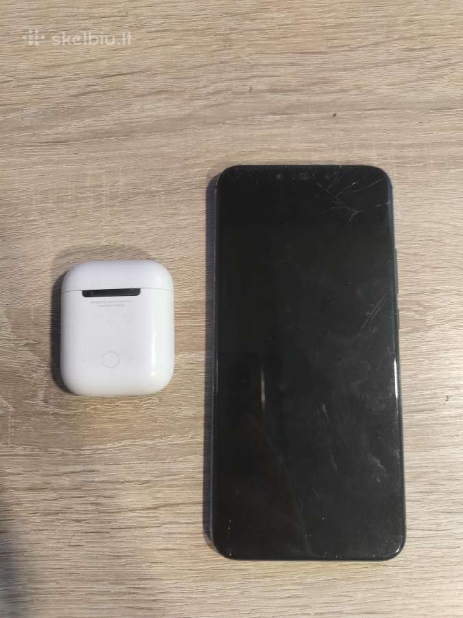 Huawei P20 Lite ir Airpods (dalims / remontui) - nuotraukos Nr. 2