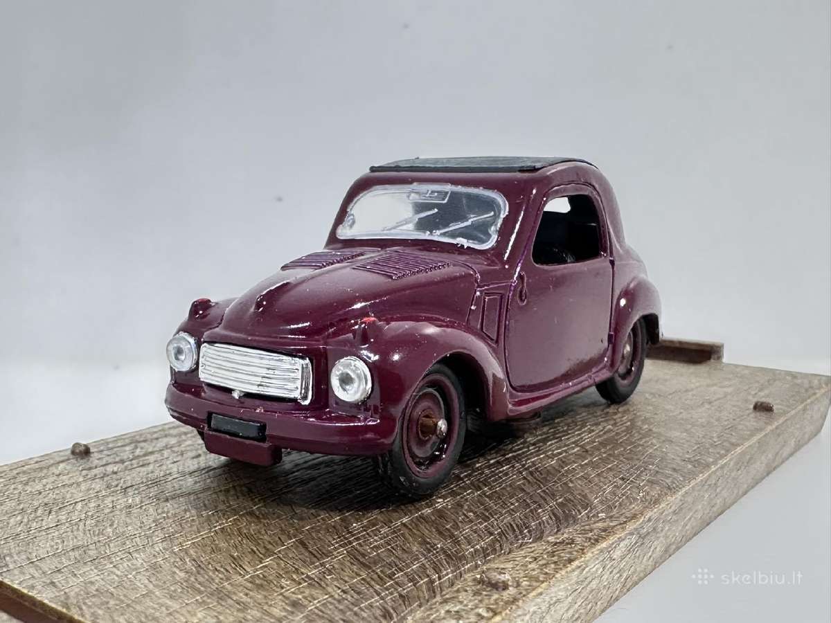 Fiat 500c Topolino 1949–1955 vyšninė 1:43 Brumm - nuotraukos Nr. 3