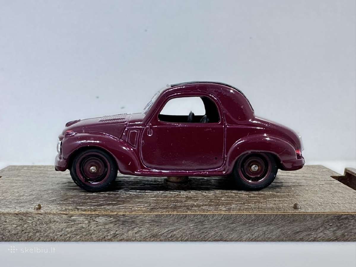 Fiat 500c Topolino 1949–1955 vyšninė 1:43 Brumm - nuotraukos Nr. 4