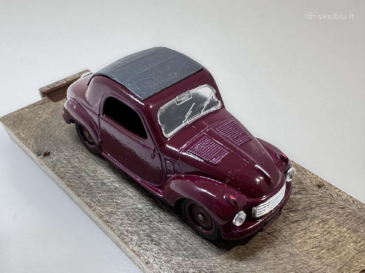 Fiat 500c Topolino 1949–1955 vyšninė 1:43 Brumm - nuotraukos Nr. 6