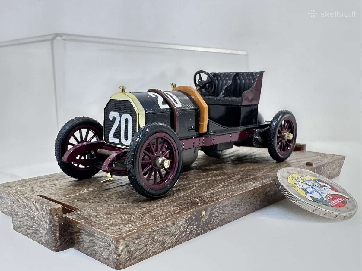 Fiat 75 Hp Corsa 1904 #20 vyšninė-juoda 1:43 Brumm