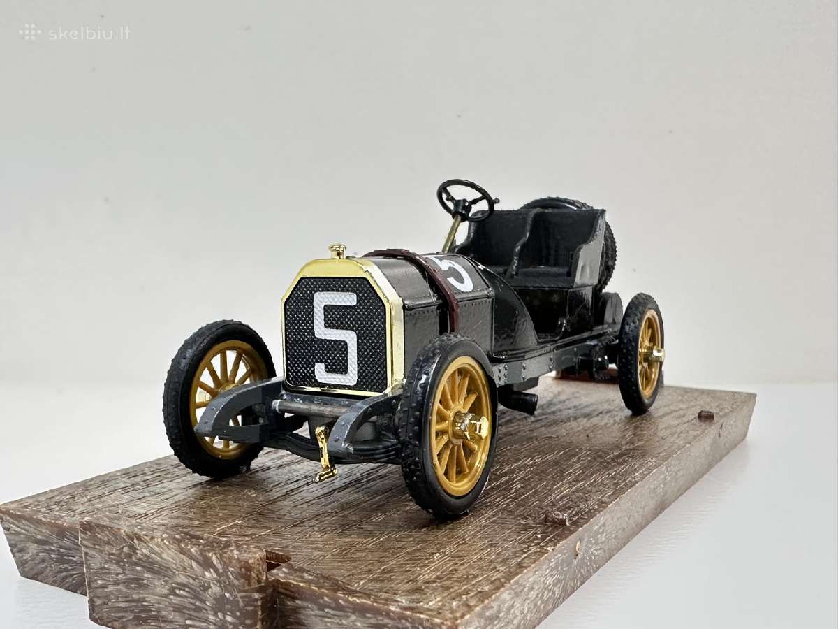Fiat Gordon Bennet 100hp Corsa 1905 #5 juoda 1:43 - nuotraukos Nr. 3