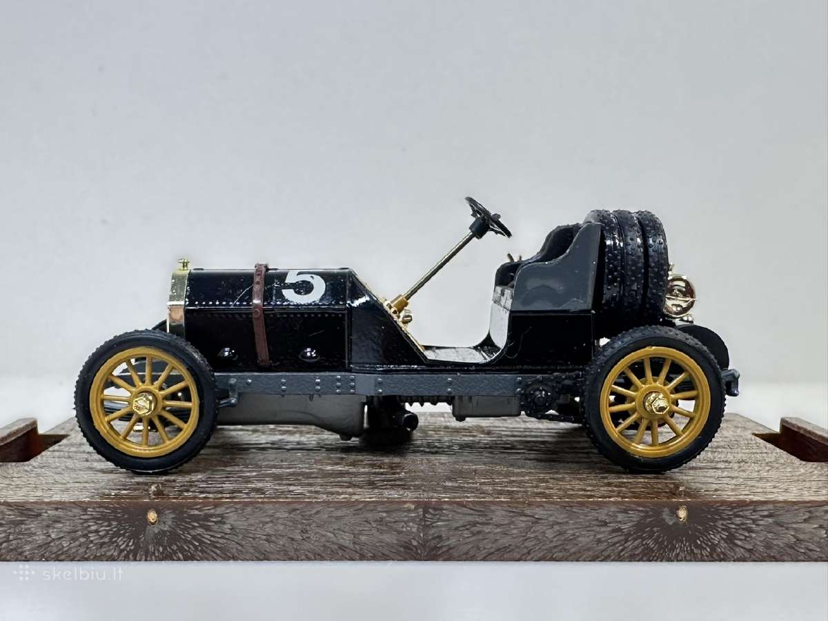 Fiat Gordon Bennet 100hp Corsa 1905 #5 juoda 1:43 - nuotraukos Nr. 4