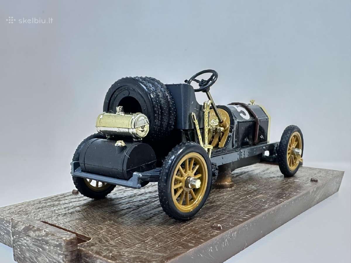 Fiat Gordon Bennet 100hp Corsa 1905 #5 juoda 1:43 - nuotraukos Nr. 5