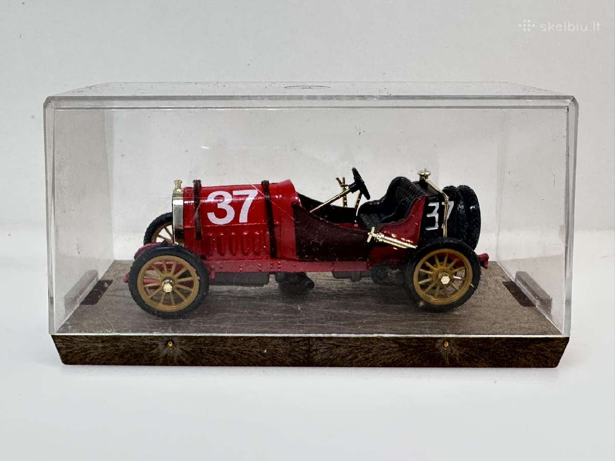Fiat S.74 190 Hp 1911 #37 raudona 1:43 Brumm - nuotraukos Nr. 2