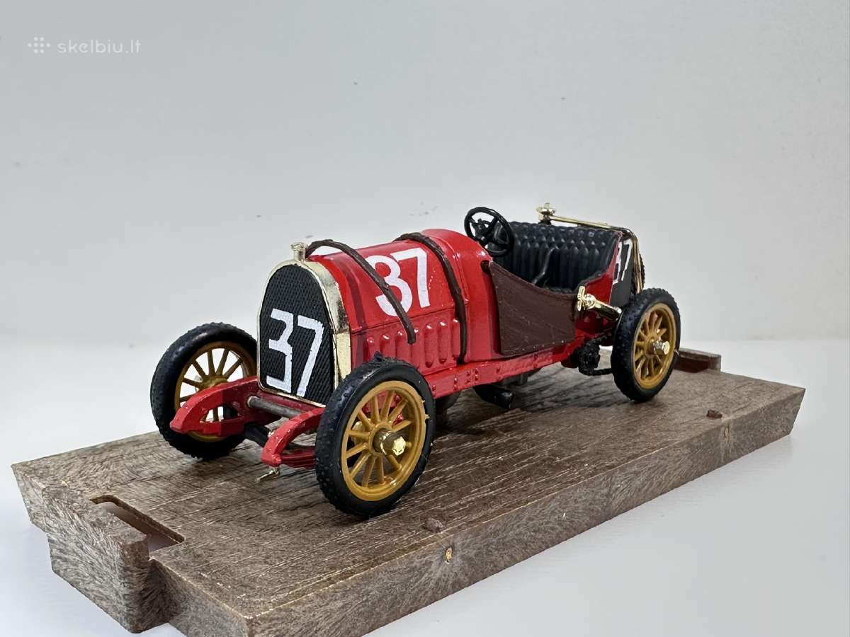Fiat S.74 190 Hp 1911 #37 raudona 1:43 Brumm
