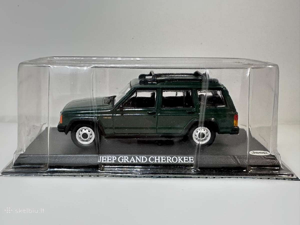 Jeep Grand Cherokee žalia 1:43 Del Prado - nuotraukos Nr. 2