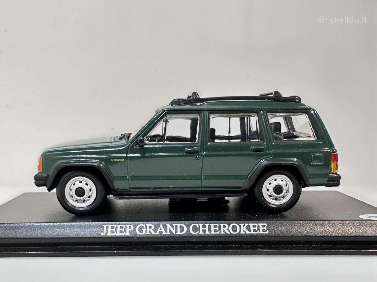 Jeep Grand Cherokee žalia 1:43 Del Prado - nuotraukos Nr. 4