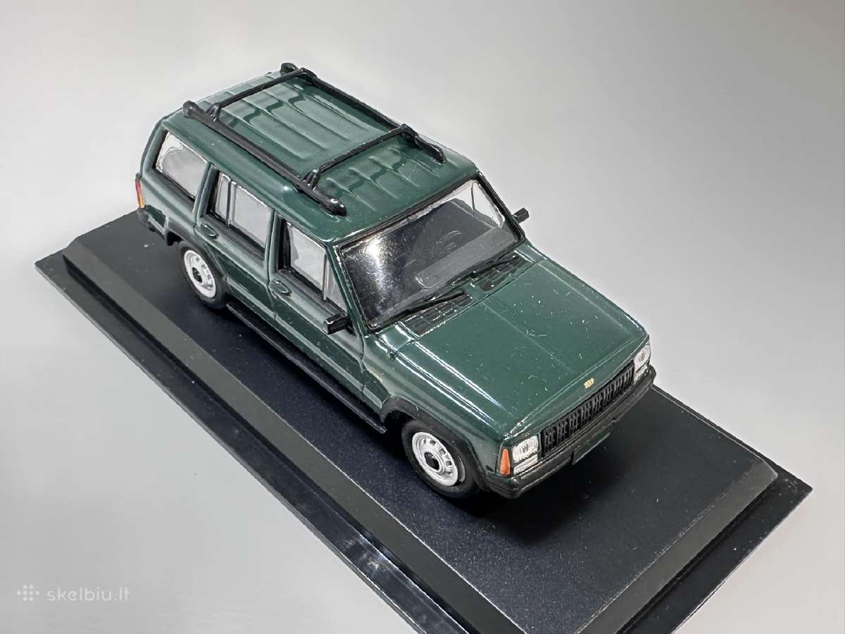 Jeep Grand Cherokee žalia 1:43 Del Prado - nuotraukos Nr. 6