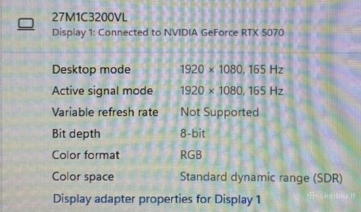 Philips 27m1c3200vl - nuotraukos Nr. 5