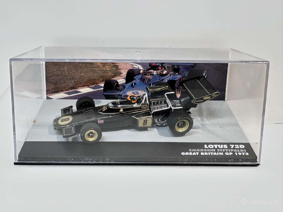 Lotus 72d Formula-1 1972 Great Britain Gp #8 E. Fi - nuotraukos Nr. 2