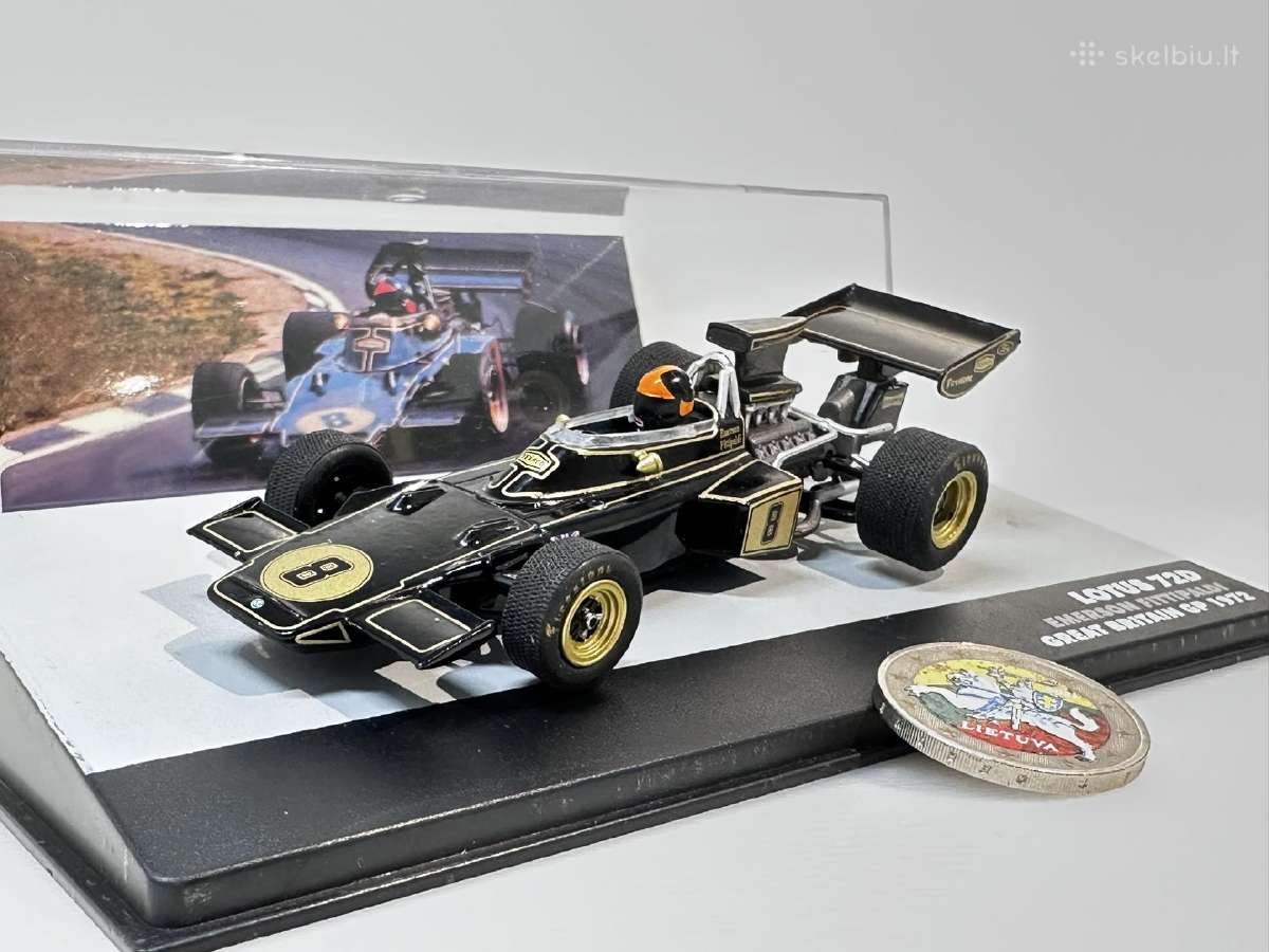 Lotus 72d Formula-1 1972 Great Britain Gp #8 E. Fi