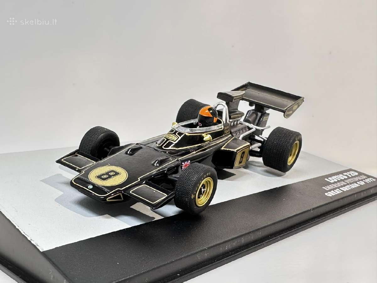 Lotus 72d Formula-1 1972 Great Britain Gp #8 E. Fi - nuotraukos Nr. 3