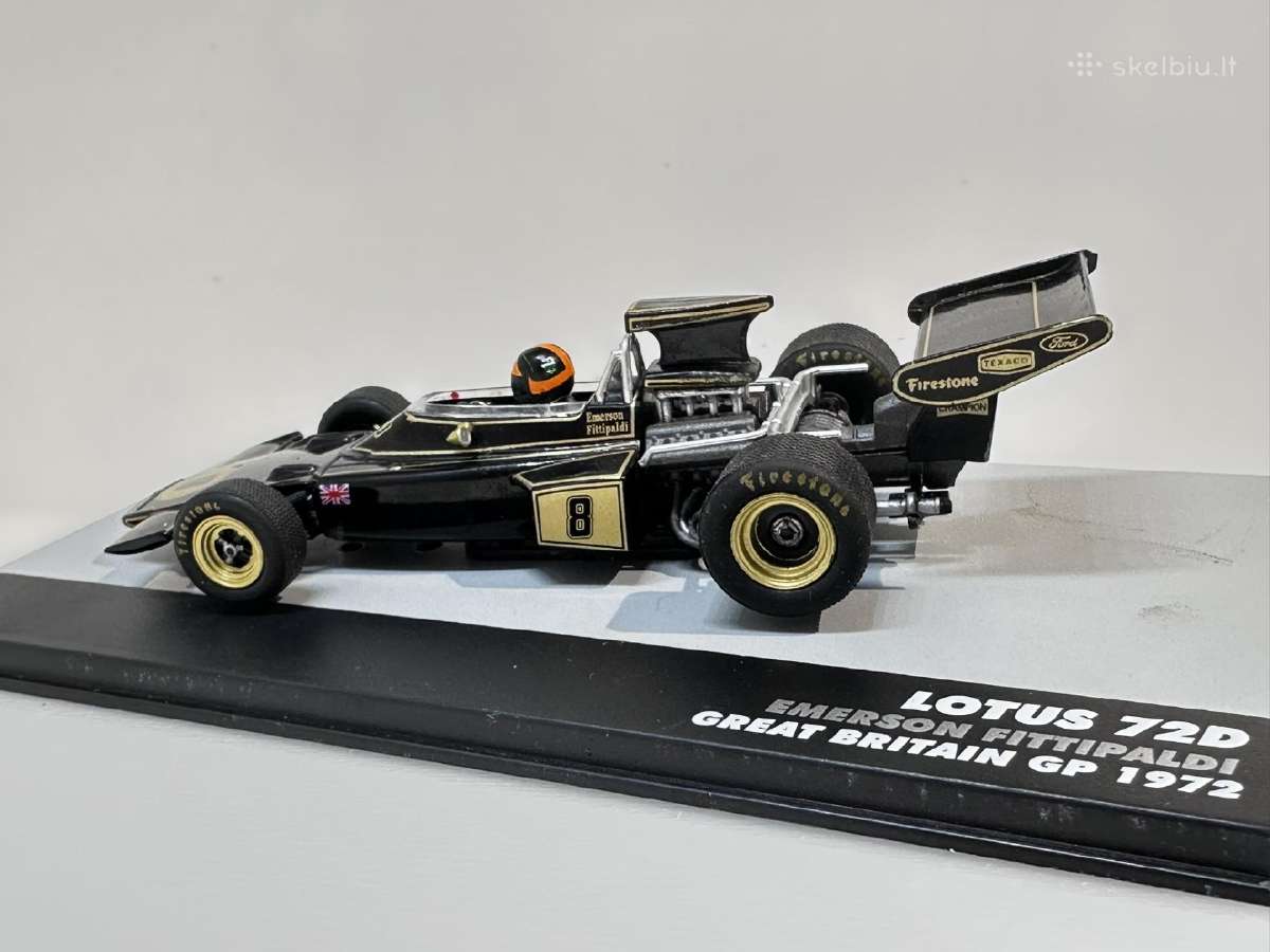 Lotus 72d Formula-1 1972 Great Britain Gp #8 E. Fi - nuotraukos Nr. 4