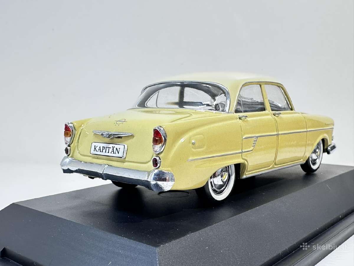 Opel Kapitan 1956 geltona 1:43 Schuco Kolekcini - nuotraukos Nr. 5