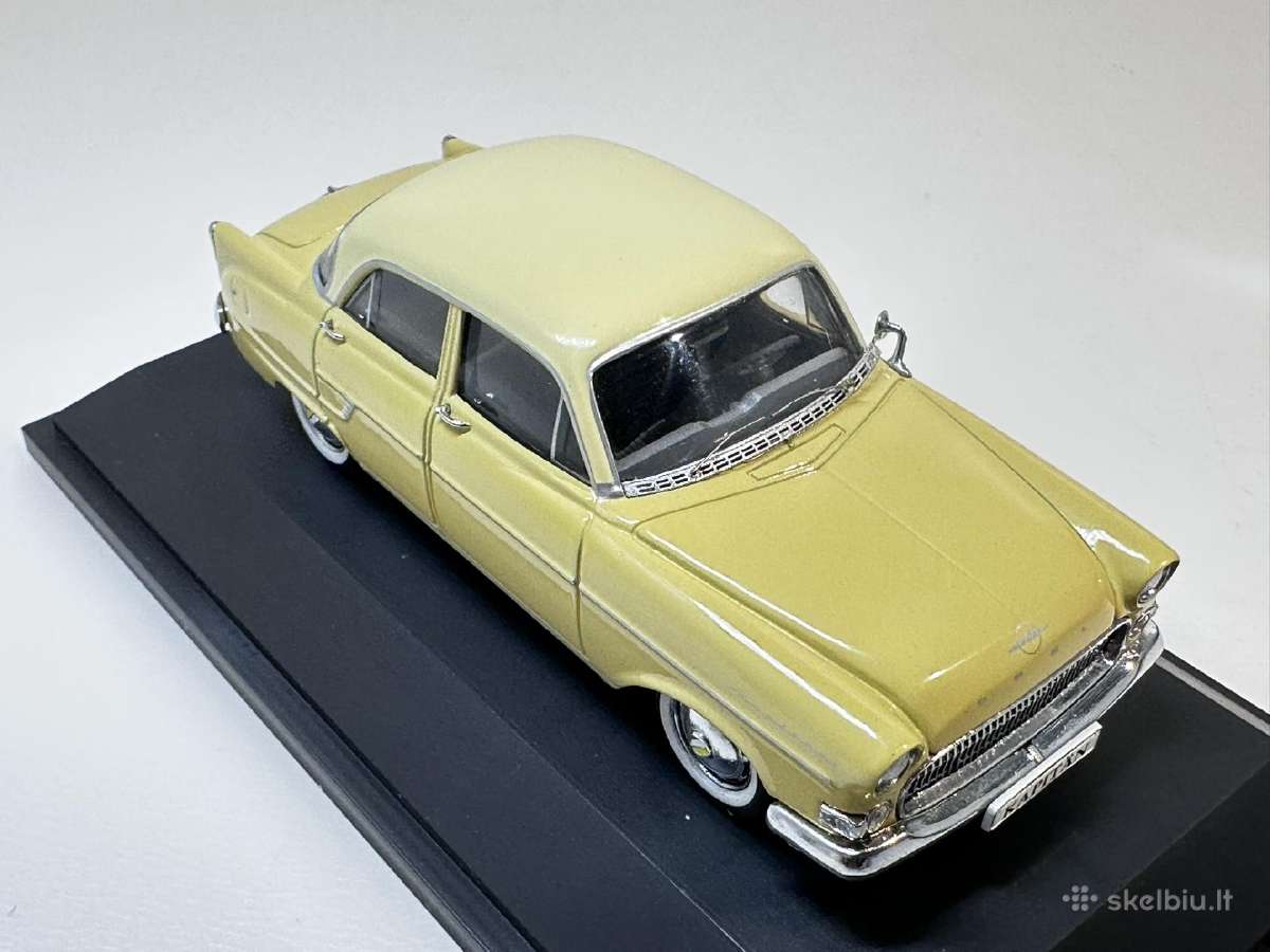 Opel Kapitan 1956 geltona 1:43 Schuco Kolekcini - nuotraukos Nr. 6