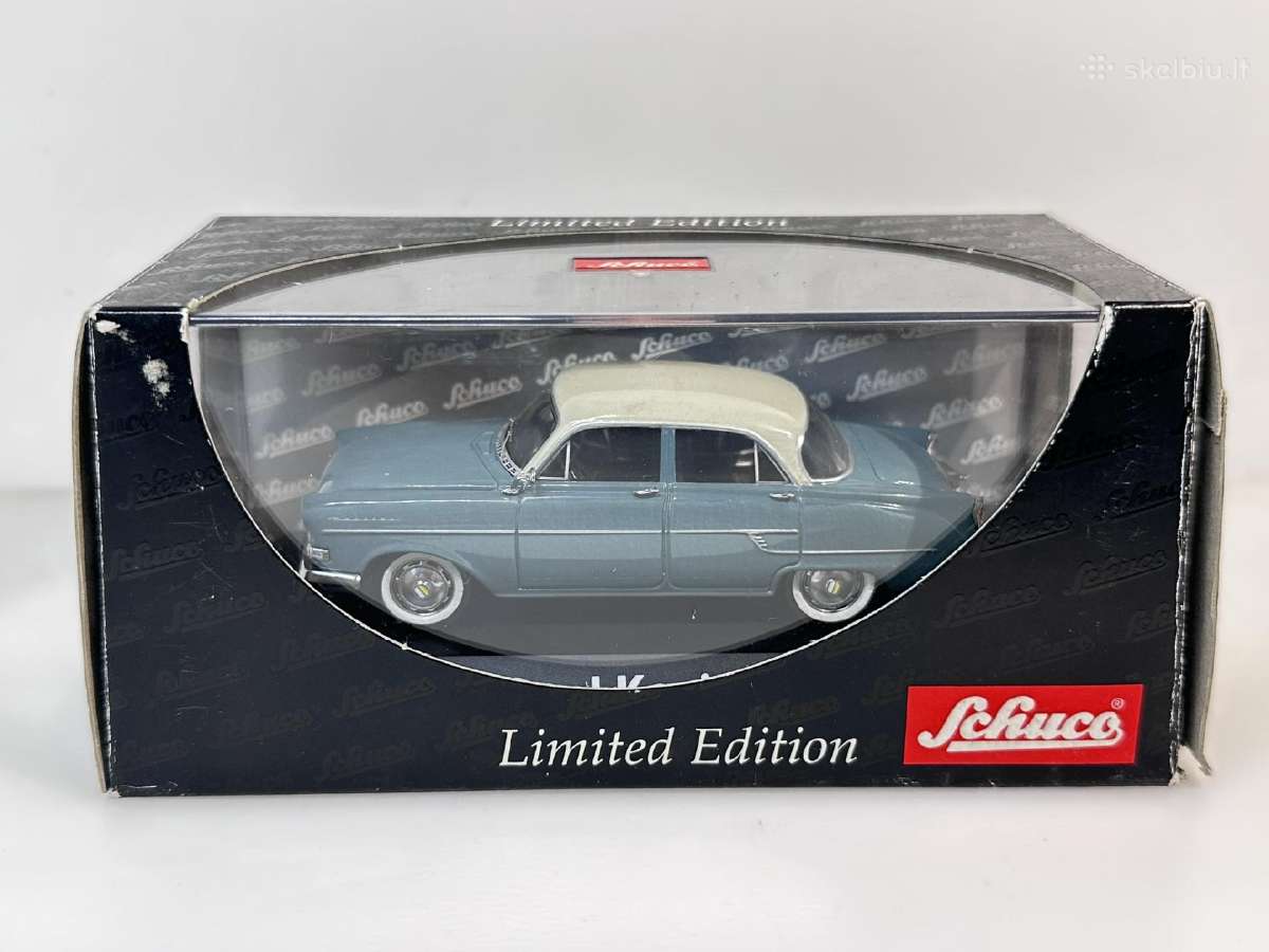 Opel Kapitan 1956 pilkšva 1:43 Schuco Kolekcini - nuotraukos Nr. 2