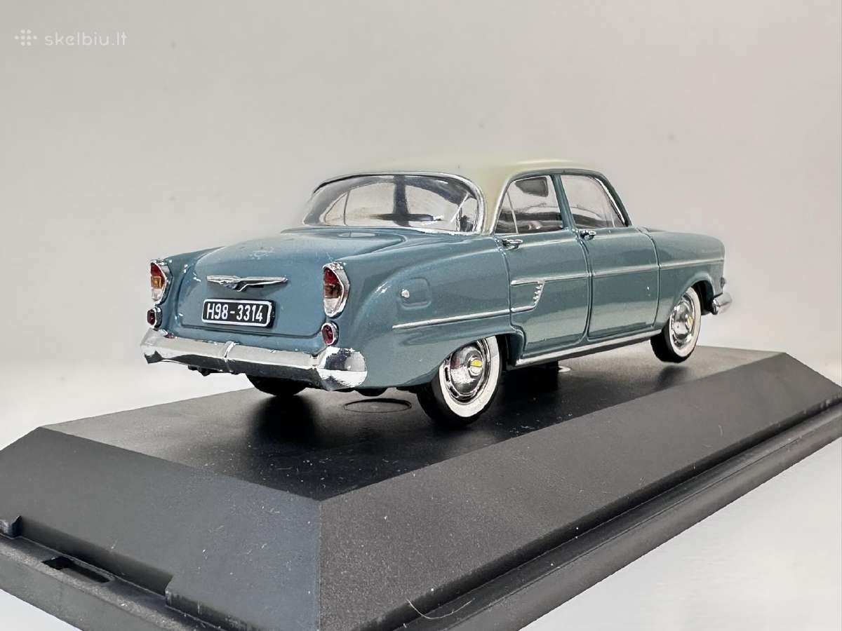 Opel Kapitan 1956 pilkšva 1:43 Schuco Kolekcini - nuotraukos Nr. 5
