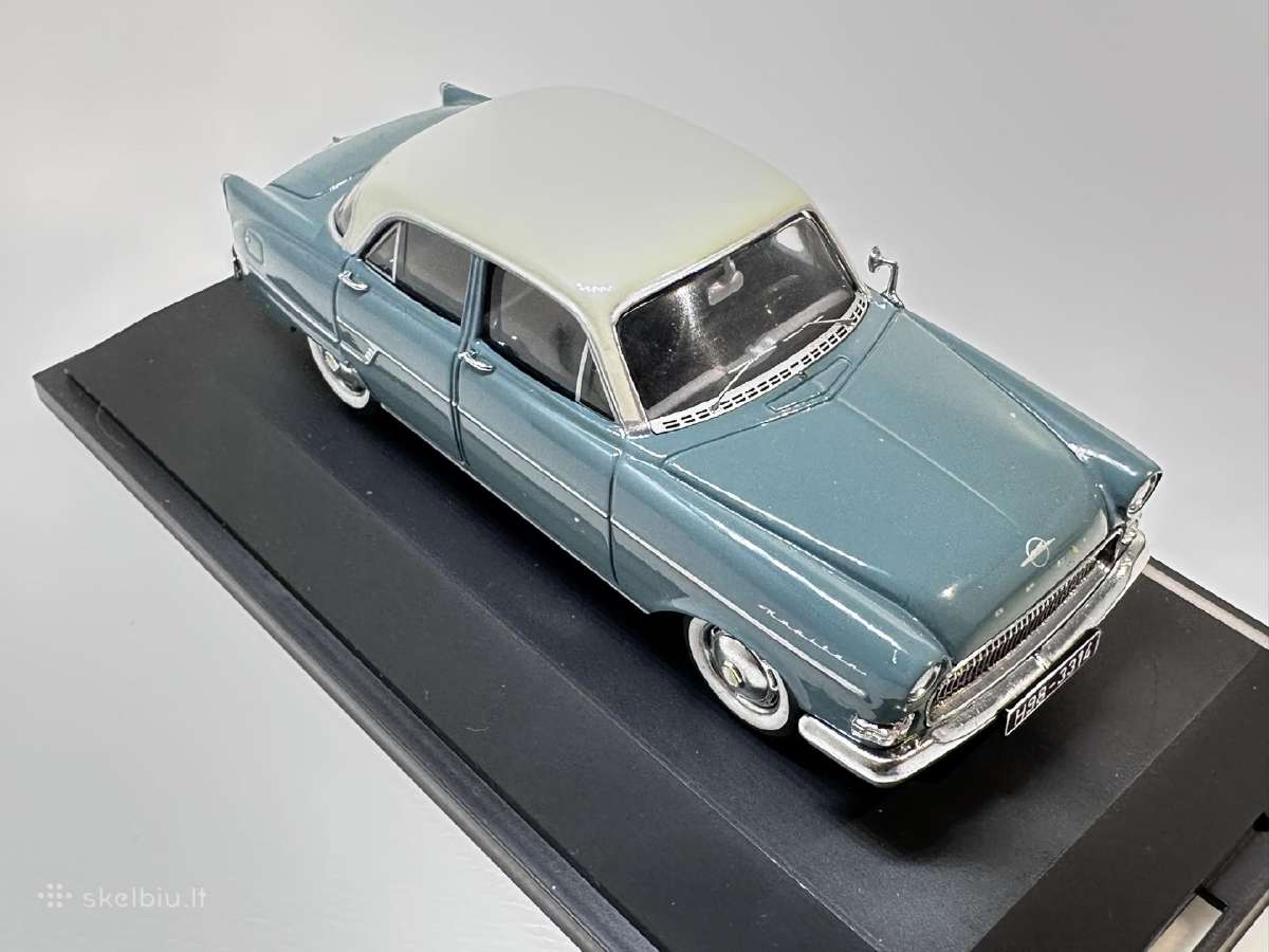 Opel Kapitan 1956 pilkšva 1:43 Schuco Kolekcini - nuotraukos Nr. 6