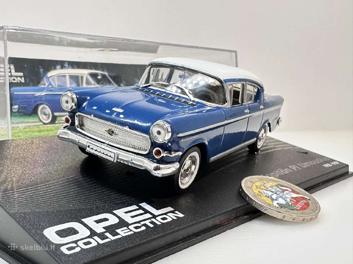 Opel Kapitan Pi Limousine 1958-1959 mėlyna 1:43 Ea