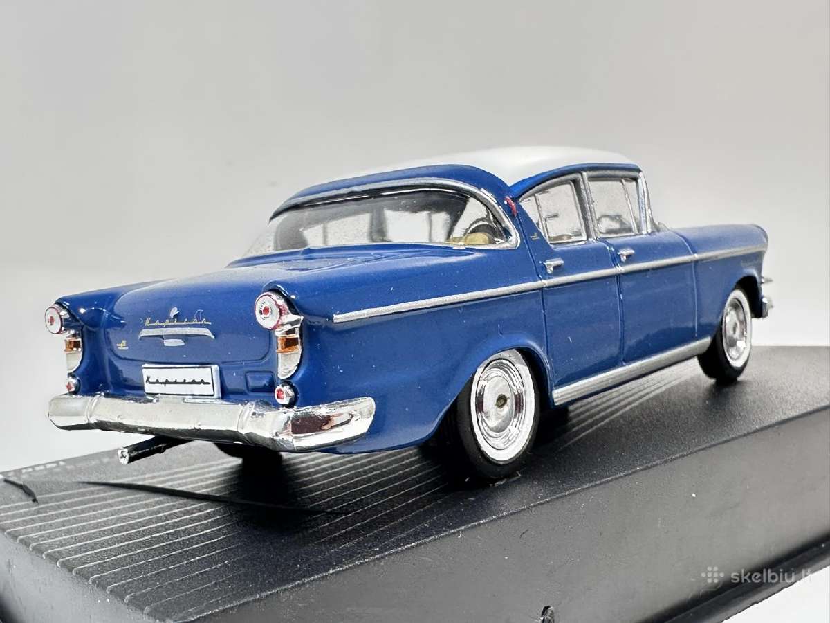 Opel Kapitan Pi Limousine 1958-1959 mėlyna 1:43 Ea - nuotraukos Nr. 5