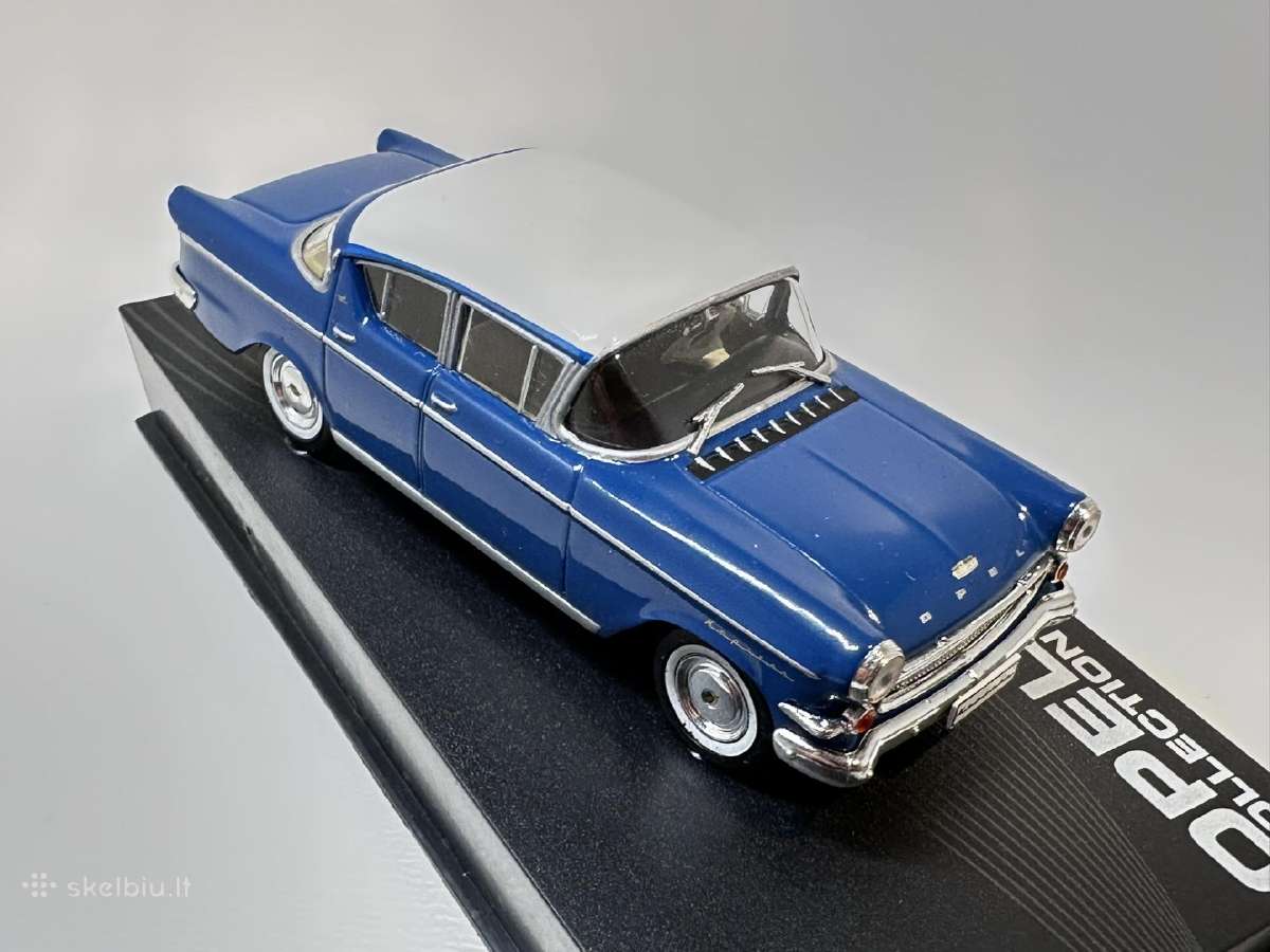 Opel Kapitan Pi Limousine 1958-1959 mėlyna 1:43 Ea - nuotraukos Nr. 6