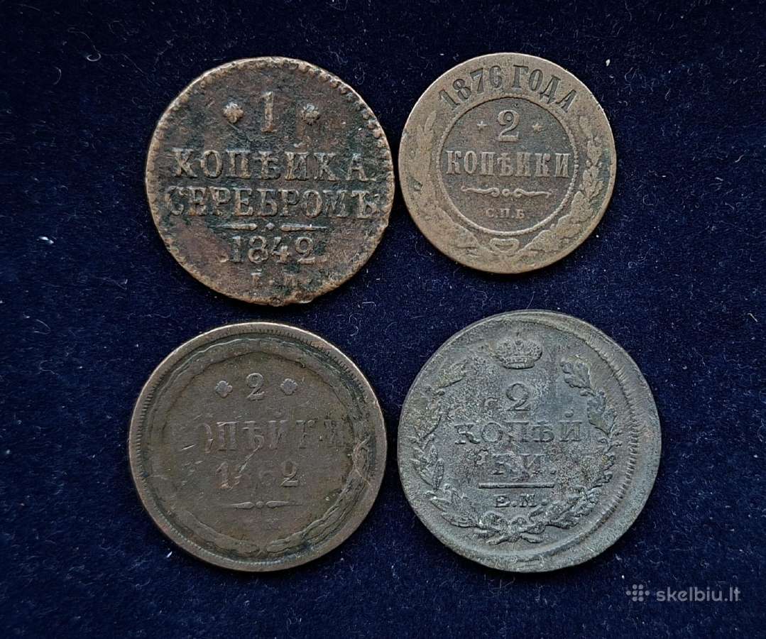 Carinės Rusijos varinės kapeikos 22 vnt. - nuotraukos Nr. 3