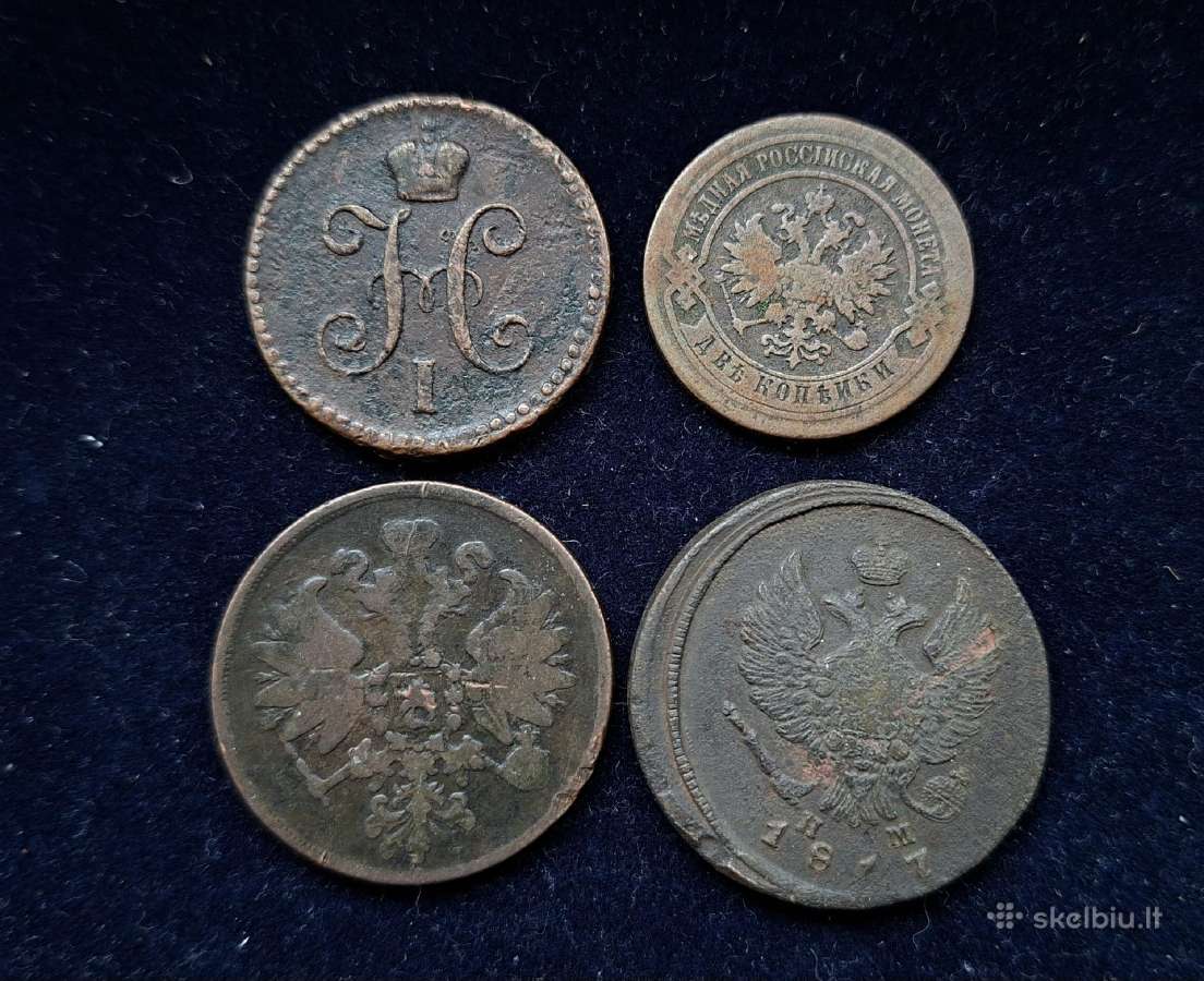 Carinės Rusijos varinės kapeikos 22 vnt. - nuotraukos Nr. 4