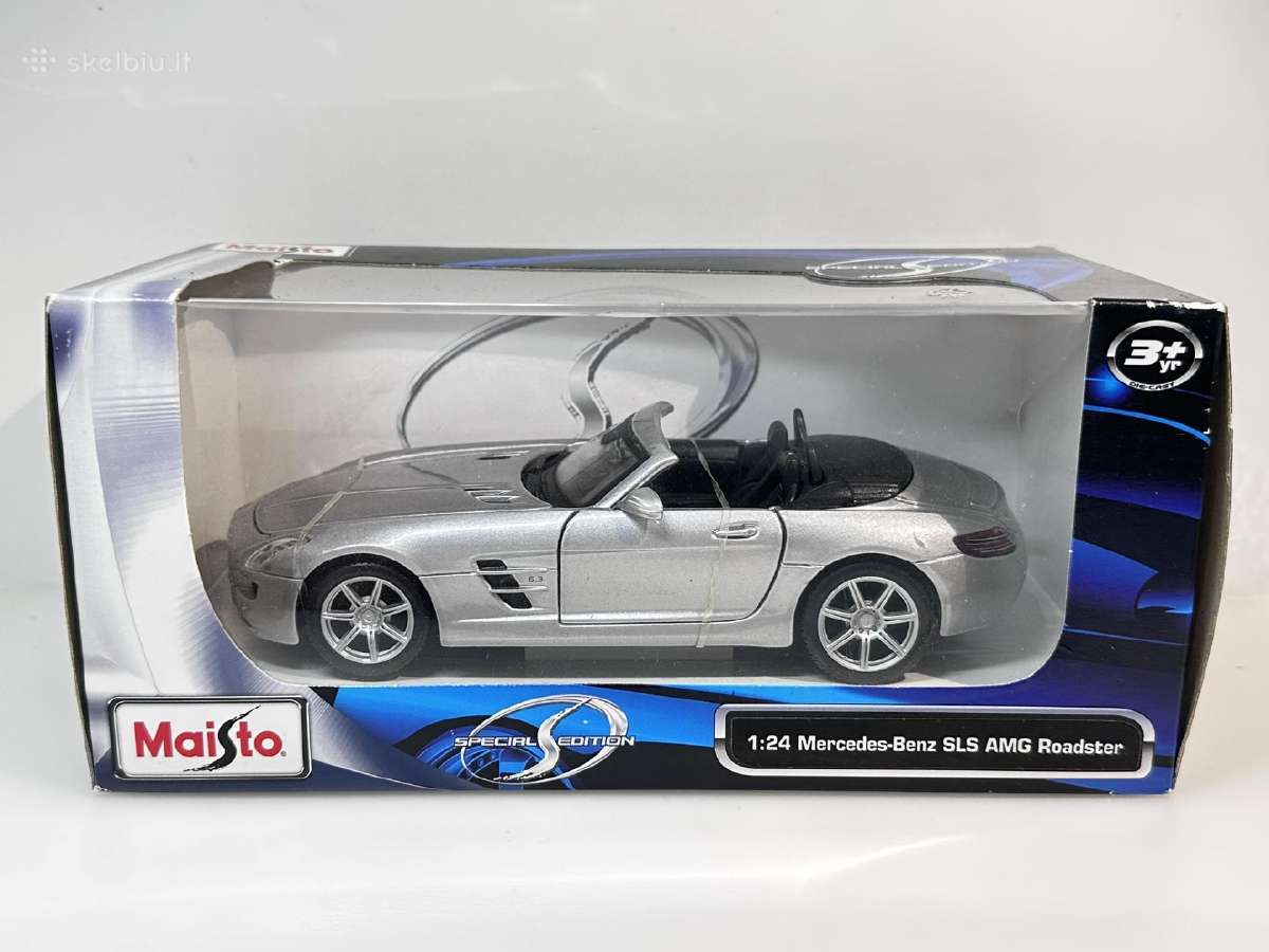 Mercedes-benz SLS Amg Roadster 1:24 Maisto Kole - nuotraukos Nr. 2