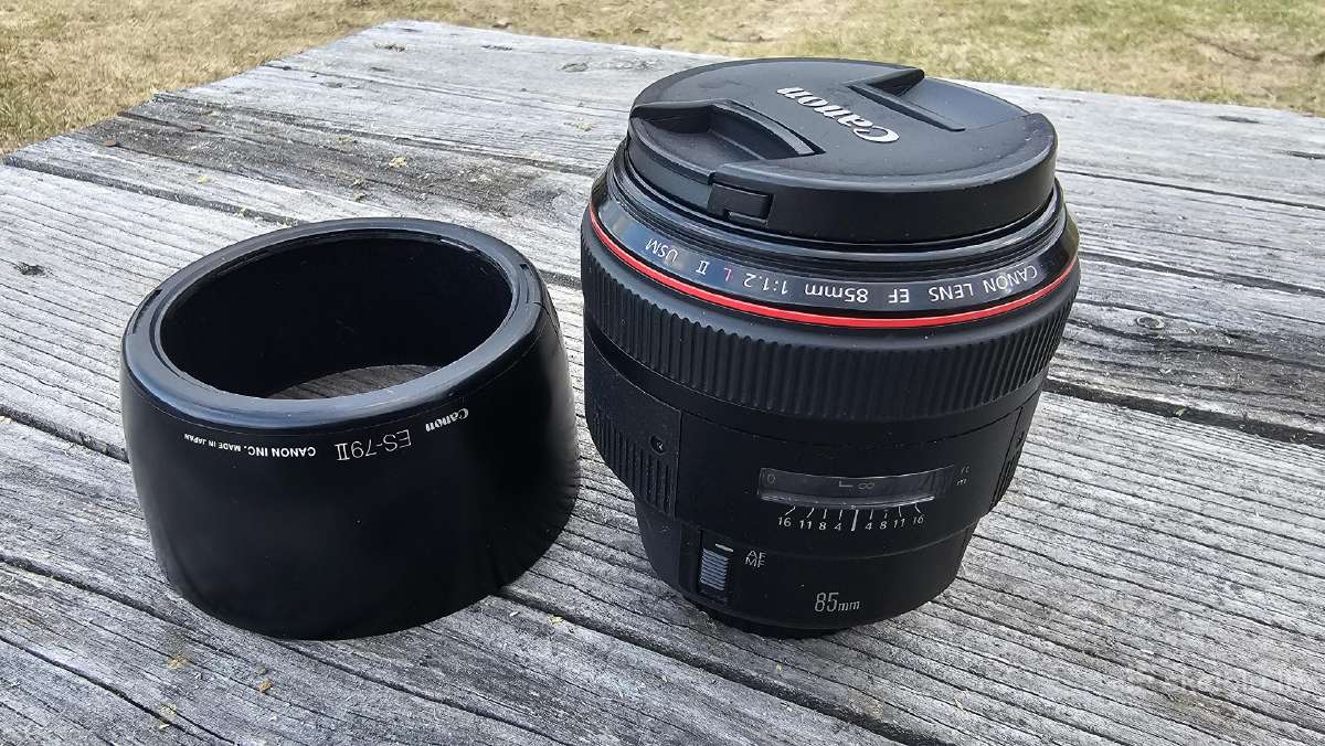 Parduodu geros būklės Canon Ef 85mm f/1.2l II Usm