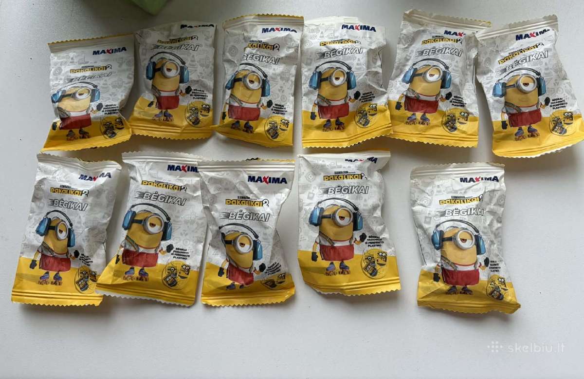Pakalikai/ Minions / Pimpačkiukai 11vnt