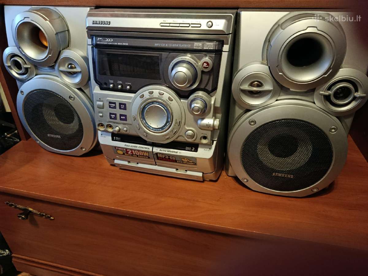 Parduodu muzikinį centrą 100€ - nuotraukos Nr. 2