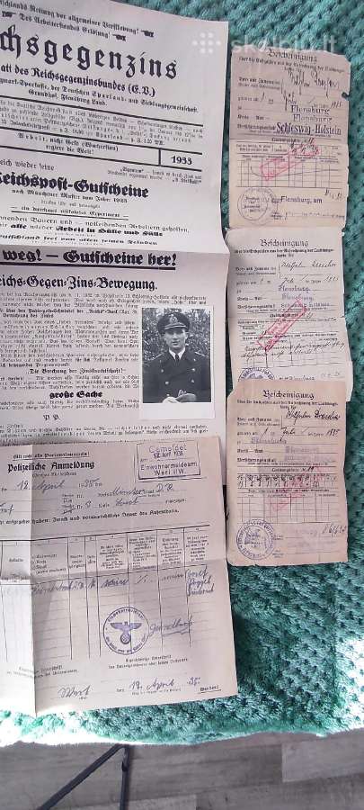 Istorinių dokumentų rinkinys Vokietija, 1933–1935 - nuotraukos Nr. 2