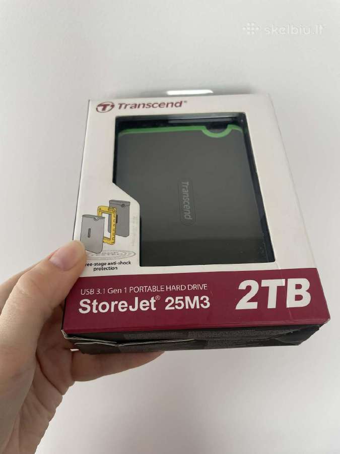 Kietasis diskas Transcend 2tb 2.5" Storejet 25m3