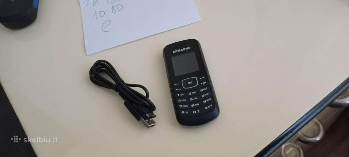 Sveiki parduodu telefoną Samsung GT 1080 - nuotraukos Nr. 5