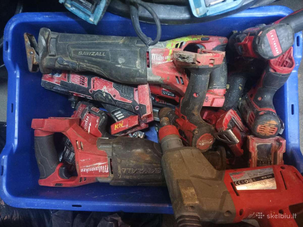 Milwaukee,dewalt,bosch,hilti,metabo,makita,hitachi - nuotraukos Nr. 2