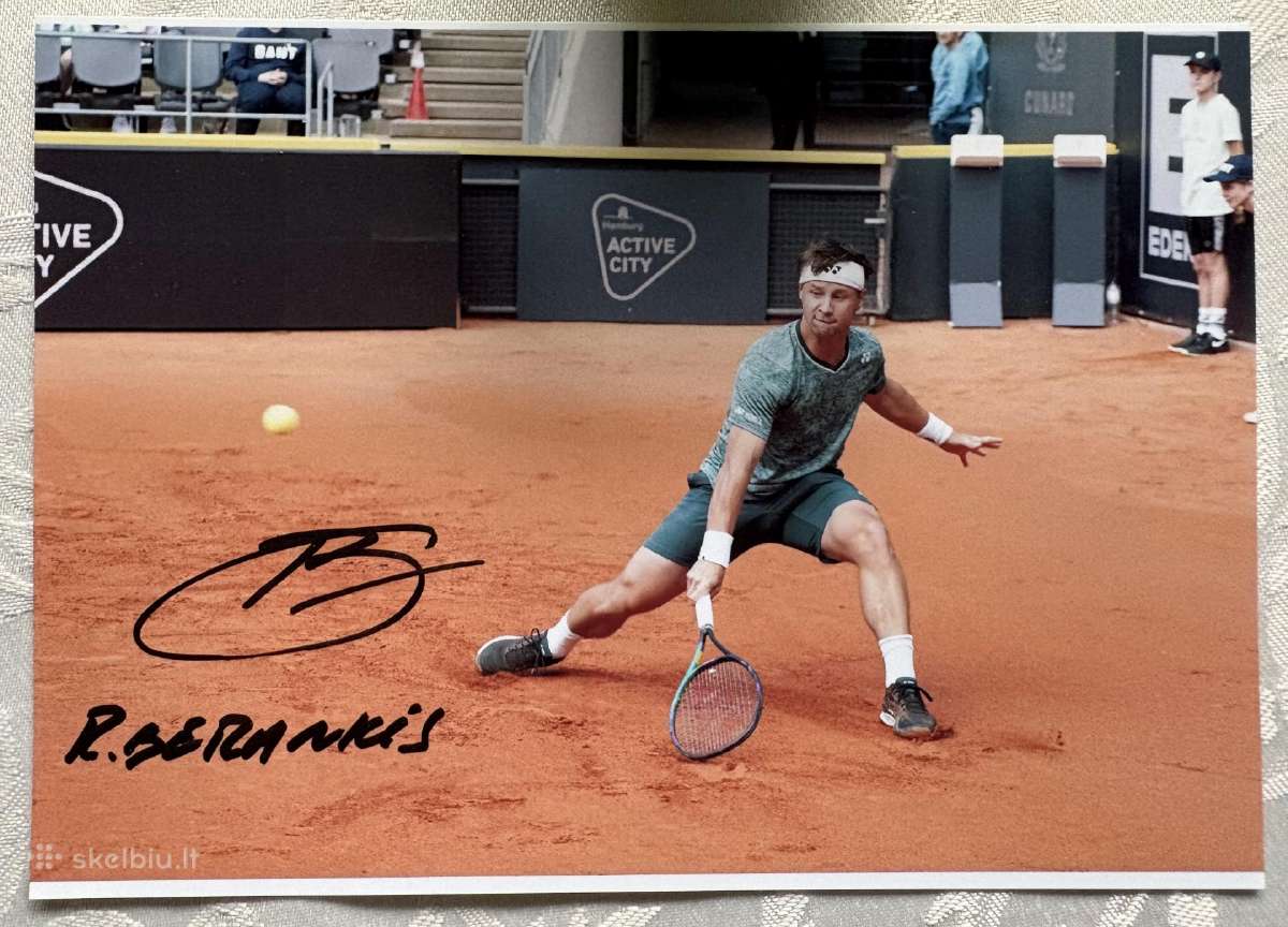 R. Berankio autografas + Us Open 2023 kamuoliukas - nuotraukos Nr. 3