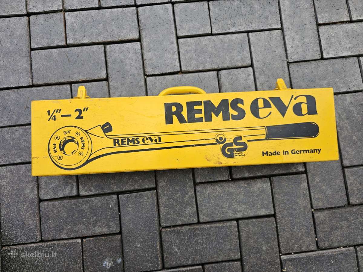 Rankinis sriegtuvas Rems Eva 1/4-2 7 galvutės