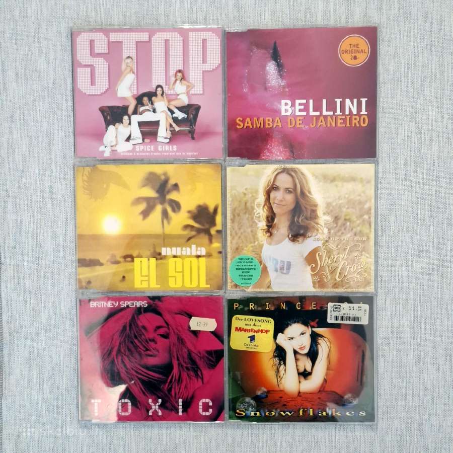 6 x CD singlai (rinkinys 5)