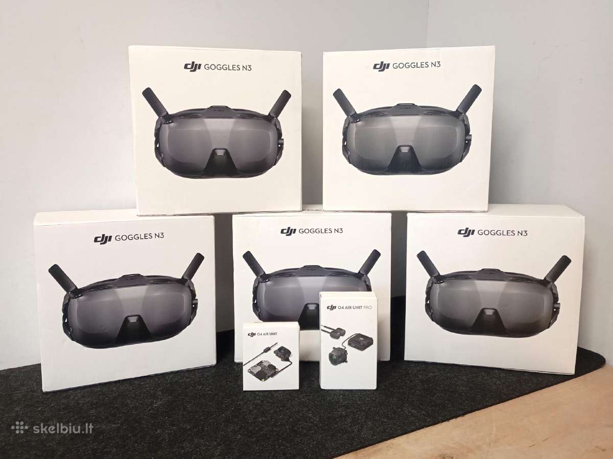 Nauji fpv akiniai Dji goggles N3