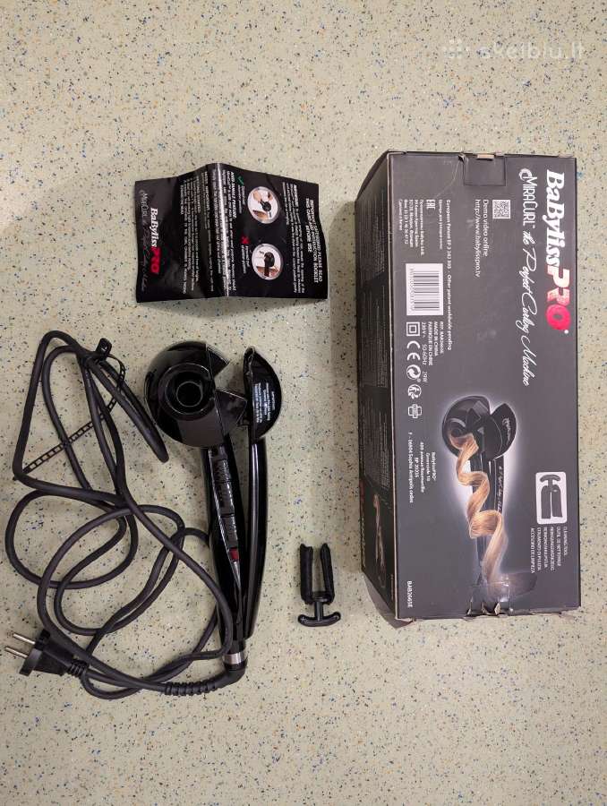 Babyliss plaukų garbanojimo žnyplės
